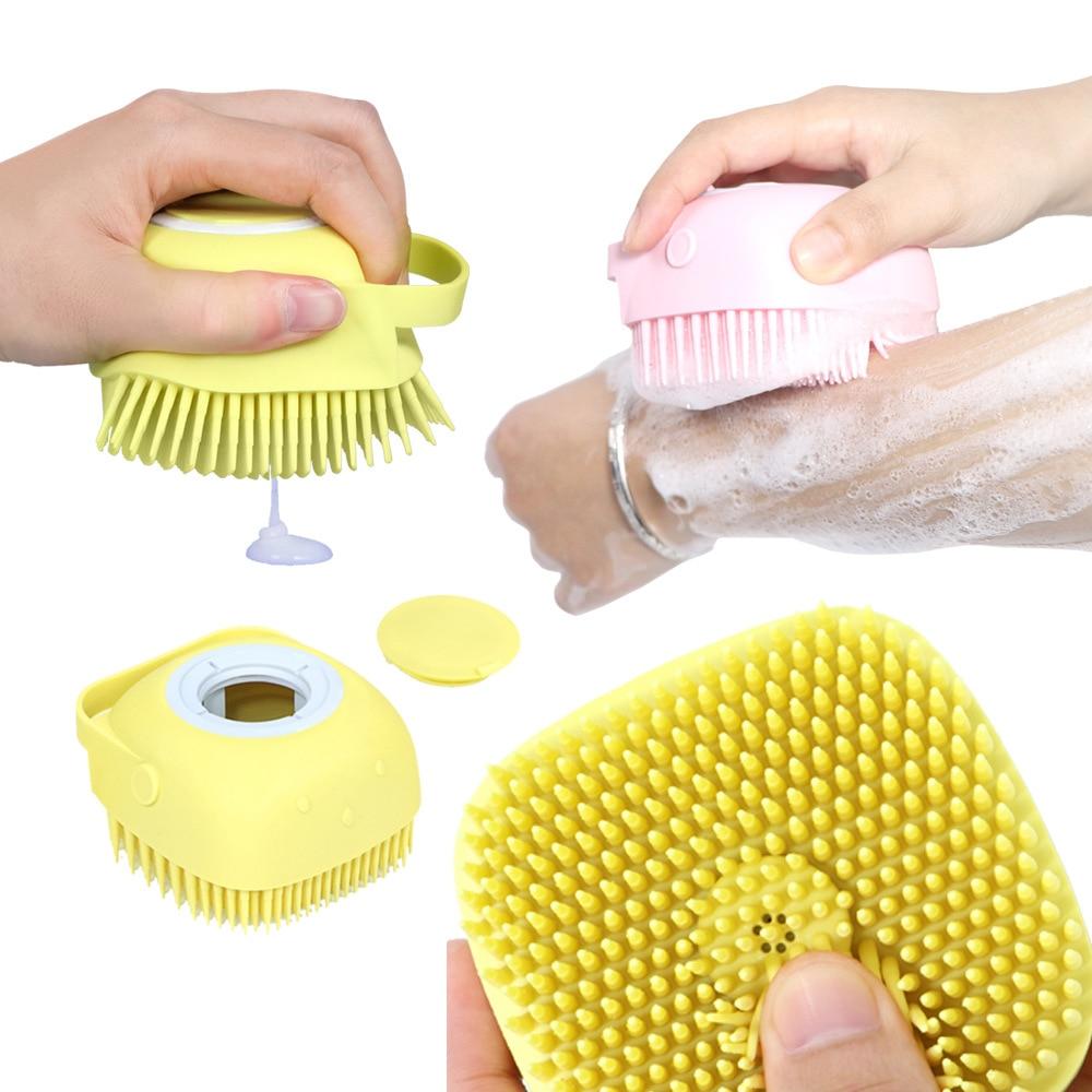 BrossyDog™ - Brosse de bain pour animaux 2 en 1 | chien - Chiensecure